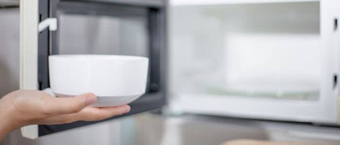 Bowl of Water in Microwave